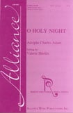 O Holy Night SSAA choral sheet music cover